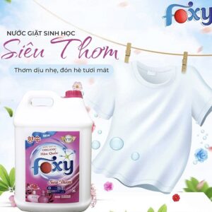 Nước giặt sinh học Foxy hương siêu thơm 10 Lít