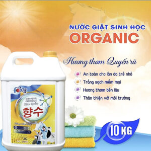 Nước giặt sinh học Foxy hương vanila 10 Lít