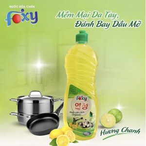 Rửa bát hữu cơ hương chanh 800ml