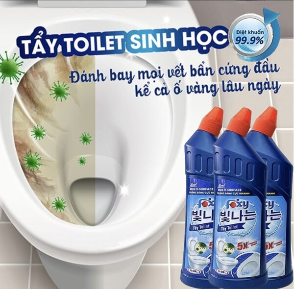 Tẩy bồn cầu Foxy hữu cơ 700ml