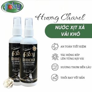 Xả vải khô ( xịt thơm đa năng Foxy ) 100ml hương nước hoa huyền bí