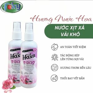 Xả vải khô ( xịt thơm đa năng Haxa) 100ml hương vanila